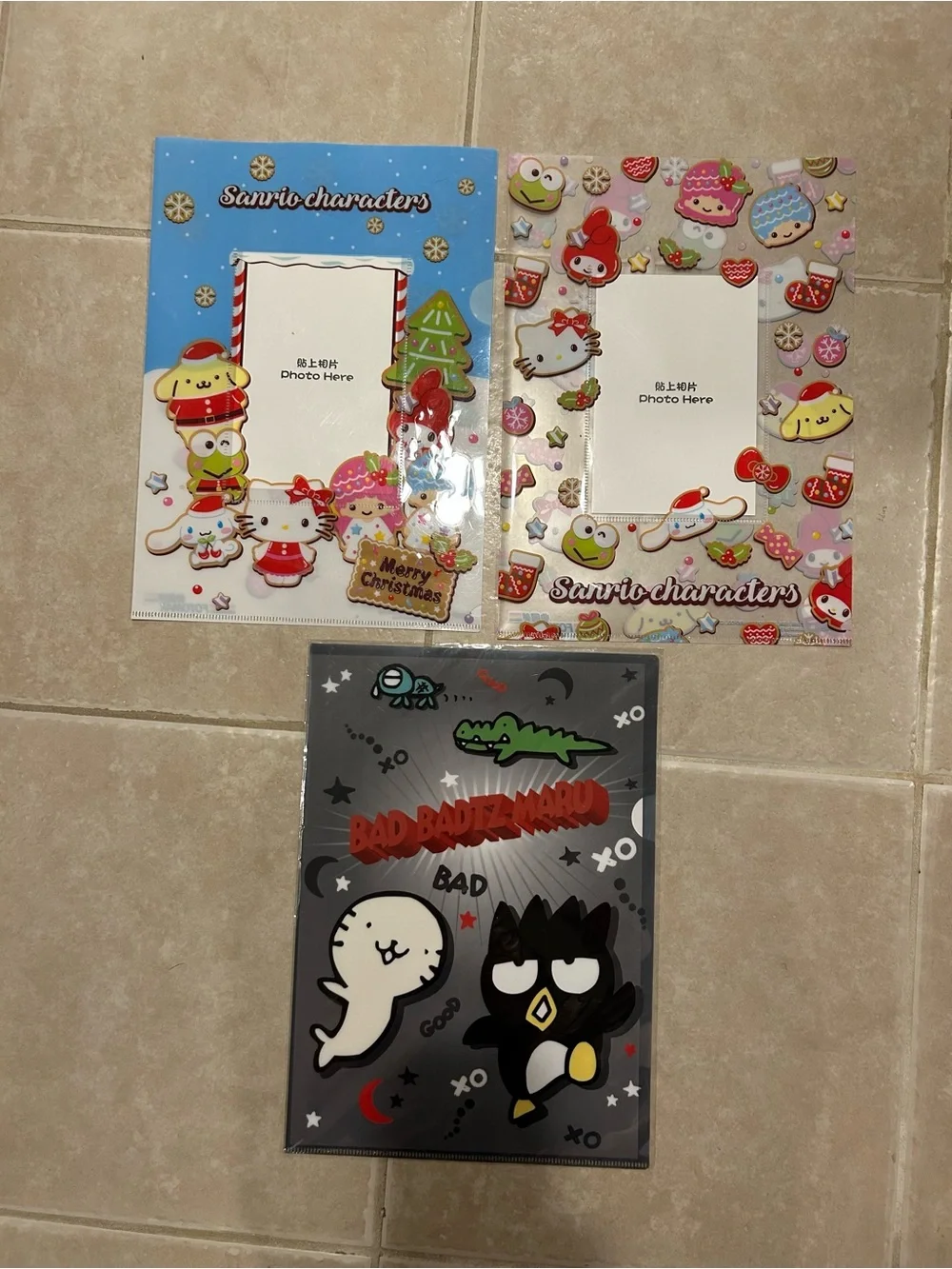 Sanrio Characters Folders